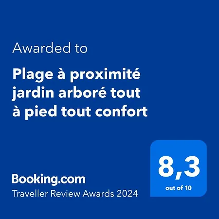 A Proximite, 6 Couchages, A Pied Confort, Wifi, Jardin Apartment Saint-Elme