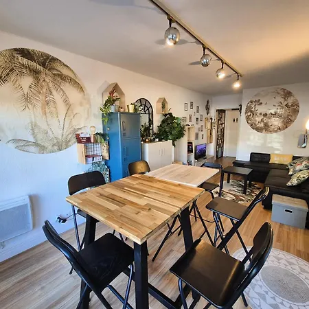 A Proximite, 6 Couchages, A Pied Confort, Wifi, Jardin Apartment *